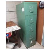 OFFICE RELATED LOT: 4-drawer File, Laminator, Paper Trays, Punch, Old Newspapers, Old Nixon Button, More