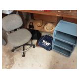 2-Staw Hats, Office Chair, Stacking Organizer