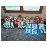Collection Of Cabbage Patch Dolls With COAs & Other Vintage Baby Dolls