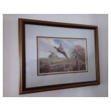 Signed Pheasant Print By Meger 23x18