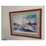 Framed Print Winter Retreat #2 Jim Hensel 320/800 26x32