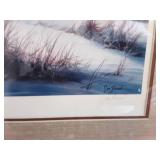Framed Print Winter Retreat #2 Jim Hensel 320/800 26x32