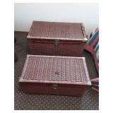 2-Wicker Chests (Both Has Some Damage)