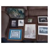 Lot Of Assorted Framed Prints