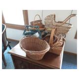 Collection Of Wicker Baskets