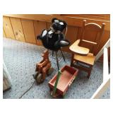 Doll Furniture & 1-Bear