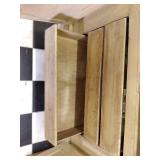 large solid wood dresser 86 inches ...