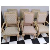 6 vintage dining chairs *Good Shape...