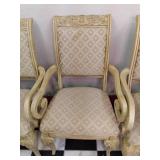 6 vintage dining chairs *Good Shape...