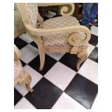6 vintage dining chairs *Good Shape...