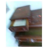 4 drawer vintage dresser with 2 sma...