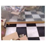 Vintage mirror dresser topper 48 x ...