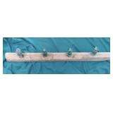 handmade coat rack out of vintage w...