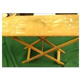 vintage ironing board and potty cha...