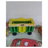 Fisher Price Circus train, metal ca...