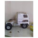 Vintage toy trucks includes Tonka m...