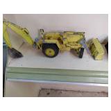 Vintage toy trucks includes Tonka m...