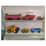 vintage metal trucks includes Tonka...