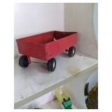 vintage toy trucks, including John ...