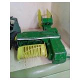 vintage toy trucks, including John ...