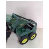 vintage toy trucks, including John ...