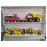 vintage metal Troy Tonka trucks...