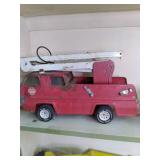 vintage metal Troy Tonka trucks...