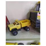 vintage metal Troy Tonka trucks...