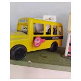 vintage metal trucks Fisher Price b...
