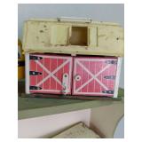 vintage metal trucks Fisher Price b...