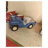 vintage metal trucks Fisher Price b...
