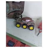 vintage metal trucks Fisher Price b...