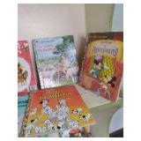 large lot of vintage golden books...