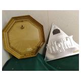 Blatz light metal sign and raised B...