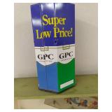 GPC metal can, wall decor and golf ...