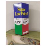 GPC metal can, wall decor and golf ...