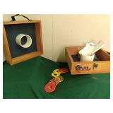 Bullseye washer toss game...