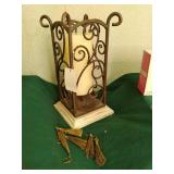 Kellogs figurines, candle holder an...