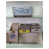 Vintage wood crates...