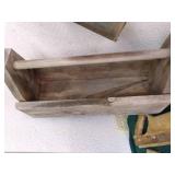 Wood wagon, tool box tools and plan...