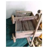Wood wagon, tool box tools and plan...