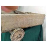 Wood wagon, tool box tools and plan...