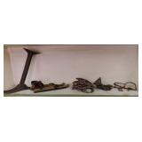 horseshoes & other vintage Farm imp...
