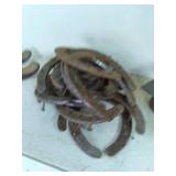 horseshoes & other vintage Farm imp...