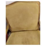 vintage side chair and pillows...