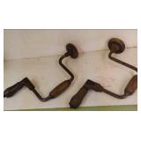 vintage handrails and wrench, pully...