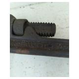 vintage handrails and wrench, pully...