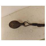 vintage handrails and wrench, pully...