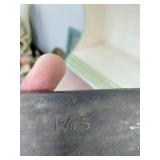 vintage wood toolbox wrenches see p...