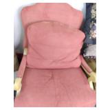 vintage side chair 34"×30"× 42.5"...